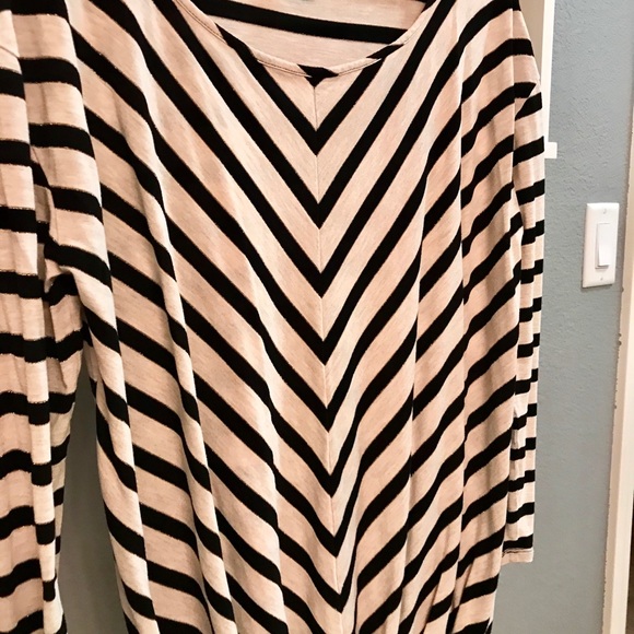 WHBM Striped Blouse - Picture 3 of 3